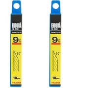 Tajima LB39H Lames de rechange 9 mm 30° coudée, Argent, Set de 10 Pièces (Lot de 2)
