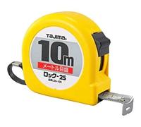 TAJIMA Mètre ruban Hi Lock - 16 ou 25mm - 3 à 10 m - 10 m - 25 mm