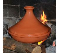 Tajine évasé en pate à feu - D 31 cm