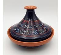 Tajine individuel évasé Marrakech Bleu nuit - D 22 cm