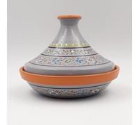Tajine individuel évasé Marrakech Gris - D 22 cm