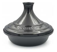 Tajine Induction Tous Feux Diamètre 30 cm - Revêtement antiadhésif - Couvercle Céramique - Fonte d’Aluminium