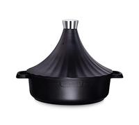 Tajine Marocain En Aluminium 28 Cm Avec Couvercle Auto-Arrosant - Plat À Tajine Tous Feux Induction 4,2 L Antiadhésif Sans PFOA Passe Au Four
