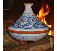 Tajine Marocain turquoise - D 31 cm