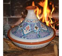 Tajine Marocain turquoise - D 31 cm