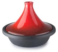 Tajine marocaine - Ø 32 cm - Fonte et céramique - Compatible induction