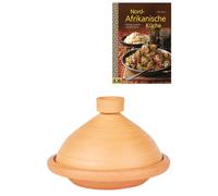 Tajine Marrakesch Orient & Mediterran Interior Marocain Terracotta 36cm Verre