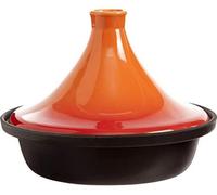 Tajine plat de cuisson - Fonte - 25 cm - Induction - Noir