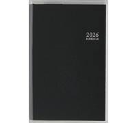 Takahashi Carnet de notes hebdomadaire, à partir d'avril 2026, petite édition, 4, noir n° 845
