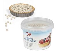 Tala Billes de Cuisson Céramique 700 g, Poids pour Cuisson à Blanc | Billes de cuisson céramique ca 700 g pour cuisson à blanc de fonds de tarte et quiche, pour moules jusqu à 32 cm
