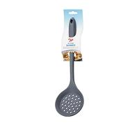 Tala Écumoire en silicone gris résistant à la chaleur jusqu'à 240 degrés et idéal pour égoutter et écrémer Idéal pour une utilisation avec des ustensiles de cuisine antiadhésifs Design flexible avec