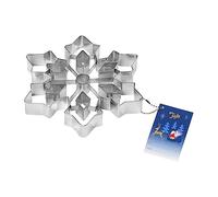 Tala Emporte-pièce extra large en forme de flocon de neige, emporte-pièce détaillé pour pâtisserie, parfait pour fondant et pâte, emporte-pièce en acier inoxydable