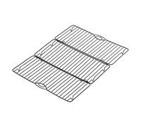 Tala Grille de Refroidissement Pliable env. 44 x 32 cm, Grille à Gâteau en Métal pour Gâteaux, Biscuits, Pain, Muffins et Pâtisseries, Rangement Compact
