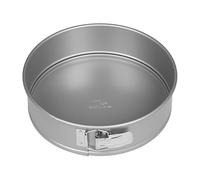 Tala Performance Moule à Charnière Rond 24,3 cm, Moule à Gâteau Antiadhésif avec Fond Amovible, Acier Carbone, pour Gâteau, Cheesecake et Tarte, Gris, Compatible Lave-Vaisselle