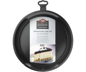 Tala Performance Moule à Gâteau Démontable 24,4 cm, Acier Antiadhésif | Plat rond à charnière avec fond amovible, idéal pour cheesecake, hauteur 7 cm, résistant 240°C, sans BPA ni PFOA