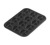 Tala Performance Moule à Gâteaux Miniatures à 12 Empreintes en Acier Carbone avec Revêtement Antiadhésif Eclipse pour Mini Gâteaux Décoratifs 35,2 x 26,8 x 3,2 cm