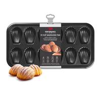 Tala Performance Moule à Madeleines, Plaque 12 Empreintes, Acier au Carbone | Revêtement antiadhésif double couche sans BPA, forme coquillage profonde, résistant à 240°C et compatible lave-vaisselle.