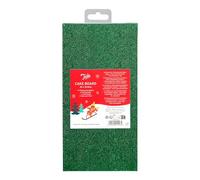 Tala Planche à gâteau rectangulaire en Aluminium Vert, Parfaite pour Les Rouleaux suisses, Les bûches de Noël et Les roulades, Mesure 25 x 12,5 cm