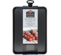 Tala Plaque de Cuisson en Acier Carbone Antiadhésive 26,6 x 19,3 cm - Noir | Plat de rôtissage robuste pour biscuits, snacks et légumes, compatible avec four, réfrigérateur et congélateur