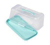 Tala Portegateau Rectangulaire Boite de Rangement pour Gateaux Pains et Cupcakes Hermetique Clips de Verrouillage Poignee de Transport Sans BPA