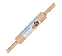 Tala Rouleau à Pâtisserie en Bois de Hêtre avec Axe Rotatif et Poignées Rouleau Classique pour Étaler Pâte à Pizza Biscuits Pain Gâteaux et Fondant