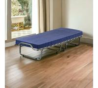 Talamo Italia - Lit Pliant Venera, Lit de Camp à 15 Lattes, Matelas Inclus, Lit bébé Peu encombrant, 100% Made in Italy, 80x190h39 cm, Housse Incluse