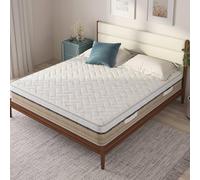 Talamo Italia - Matelas carré et demi Fenice, Matelas Memory Foam, Matelas ergonomique, Matelas à ressorts ensachés, 100% Made in Italy, 120x200xh25 cm