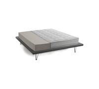 Talamo Italia - Matelas double Costanza, matelas déhoussable Waterfoam, 100% Made in Italy, anti-acariens et hypoallergénique, 120x200h19 cm