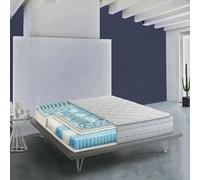 Talamo Italia - Matelas simple Ofelia, matelas à mémoire de forme et à ressorts ensachés, 100% Made in Italy, anti-acariens et hypoallergénique, 80x190h26 cm