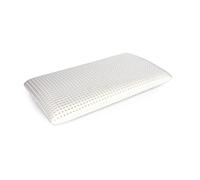 Talamo Italia Oreiller de lit Talamo Italia, 100% Made in Italy, Oreiller ergonomique "savon" en mousse à mémoire de forme perforée, hypoallergénique et respirant, 70x39xh10 cm