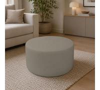 Talamo Italia - Pouf Abanera, Fauteuil Polyvalent, Chaise Sac, Pouf Repose-Pieds, Made in Italy, 79x79 h42 cm, Tourterelle