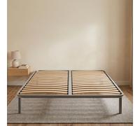 Talamo Italia - Sommier double Malvina, Sommier orthopédique en contreplaqué de bouleau avec 13 lattes, 100% Made in Italy, 180x200h 34 cm