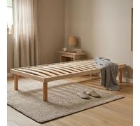 Talamo Italia - Sommier simple Mariachiara, Sommier orthopédique à lattes en bois, 100% Made in Italy, 80x190h 31 cm
