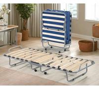 Talamo - Lit Pliant Priscilla, lit Simple orthopédique et Pliable, 100% Made in Italy, avec Matelas 80x190 cm Inclus