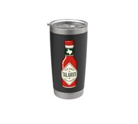 Talarico Texas Bouteille de sauce chaude Table rabattable Gobelet isotherme en acier inoxydable double paroi