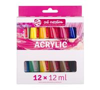 ROYAL TALENS Acrylique Art Creation, 12 ml, set de 12