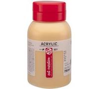 Peinture Acrylique - Or - 801 - Pot De 750 Ml - Talens Art Creation