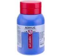 Peinture Acrylique - Bleu De Cobalt (Outremer) - 512 - Pot De 750 Ml - Talens Art Creation