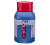 Peinture Acrylique - Bleu Phtalo - 570 - Pot De 750 Ml - Talens Art Creation