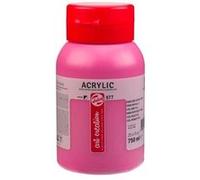 Peinture Acrylique - Violet Rouge Permanent Clair - 577 - Pot De 750 Ml - Talens Art Creation