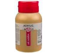 Peinture Acrylique - Terre De Sienne Naturelle - 234 - Pot De 750 Ml - Talens Art Creation