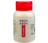 Peinture Acrylique - Buff Titane Foncé - 290 - Pot De 750 Ml - Talens Art Creation