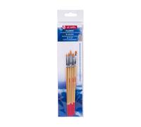 TALENS ART CREATION Set de 5 pinceaux à aquarelle - polyester