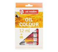 Royal Talens – Ensemble de peinture Art Creation – Peinture à l'huile 8 couleurs 8 x 12 ml