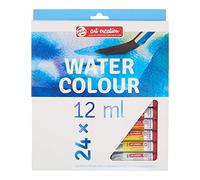 Talens Art Creation Set d'initiation à l'aquarelle avec 24 couleurs (tubes de 12 ml) | Peinture pour adulte