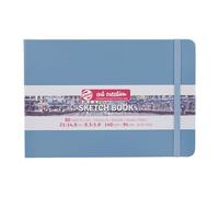 Talens Art Creation Sketchbook - Bleu 21x14.8cm - 140gsm - 80 feuilles sans acide - Idéal pour le dessin et le journal intime