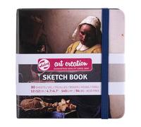 Royal Talens - Carnet de croquis Art Creation La Laitière, 12 x 12 cm, 140 g, 80 feuilles