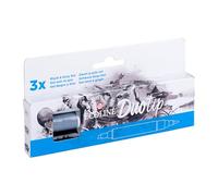 Talens Ecoline Duotip Urban Schwarz-Grau-Set 3 Farben 2 Spitzen Pinsel-Stifte