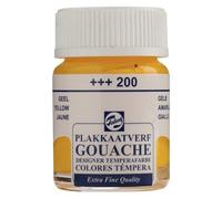 Talens Gouache Extra Fine Quality - 16 ml Jaune 200 - Peinture mate hautement pigmentée