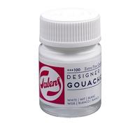 Talens Gouache Extra Fine Quality - 16 ml White 100 - Peinture mate à haut pigment